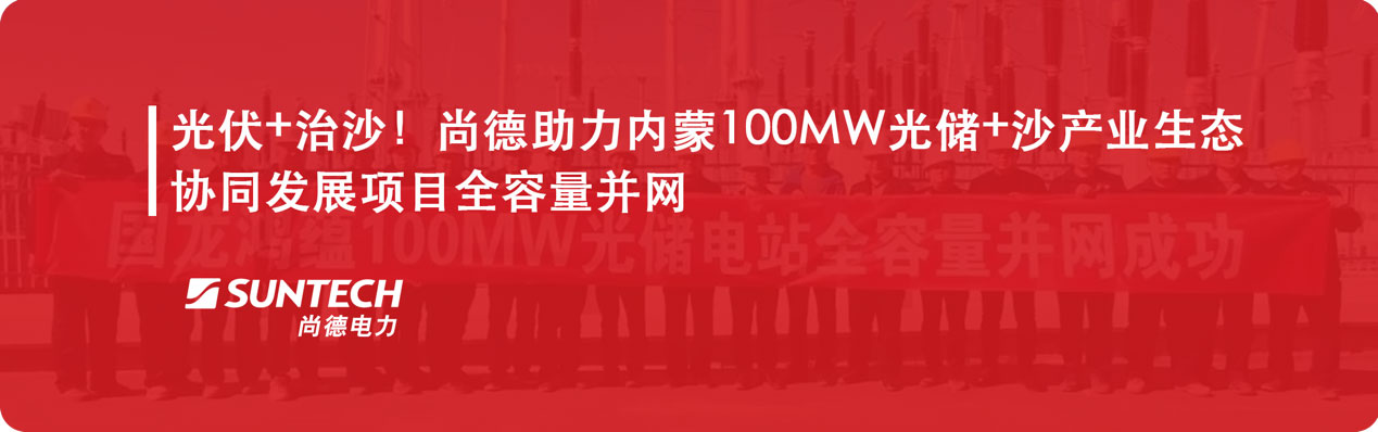 逐光前行 绿富同兴|尚德电力荣获内蒙古淖尔能源户用分布式光伏组件项目集采第一中标候选人