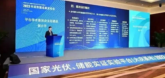 权威实证｜尚德电力受邀参加全球首个国家级光储实证项目年度数据发布会